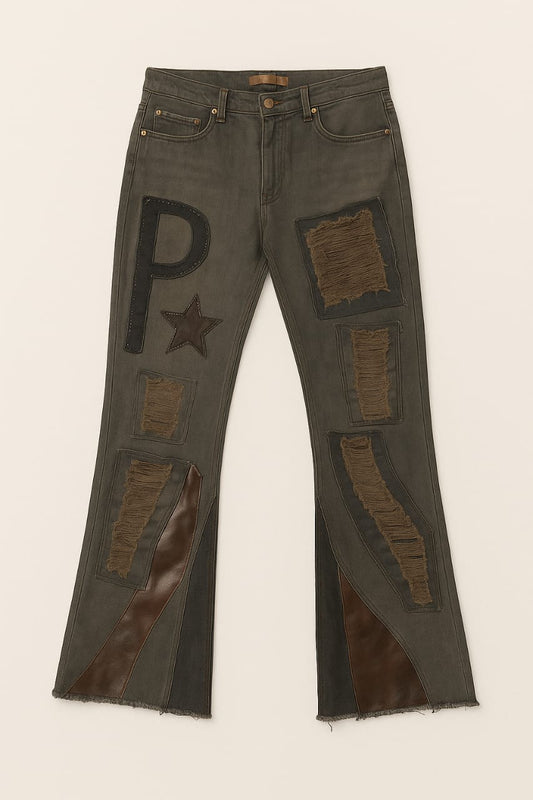 REBEL SCRIPT  DENIM
